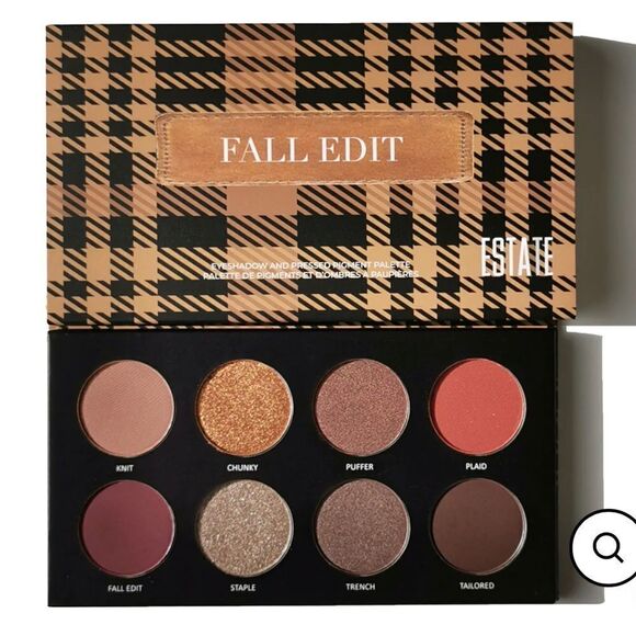 Estate Cosmetics FALL EDIT EYESHADOW & PRESSED PIGMENT PALETTE • NIB - Picture 2 of 7